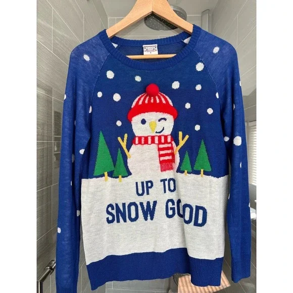 Christmas Sweater - Up To Snow Good - Picture 1 of 3